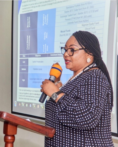 Tina Mbagwu, Stanbic IBTC